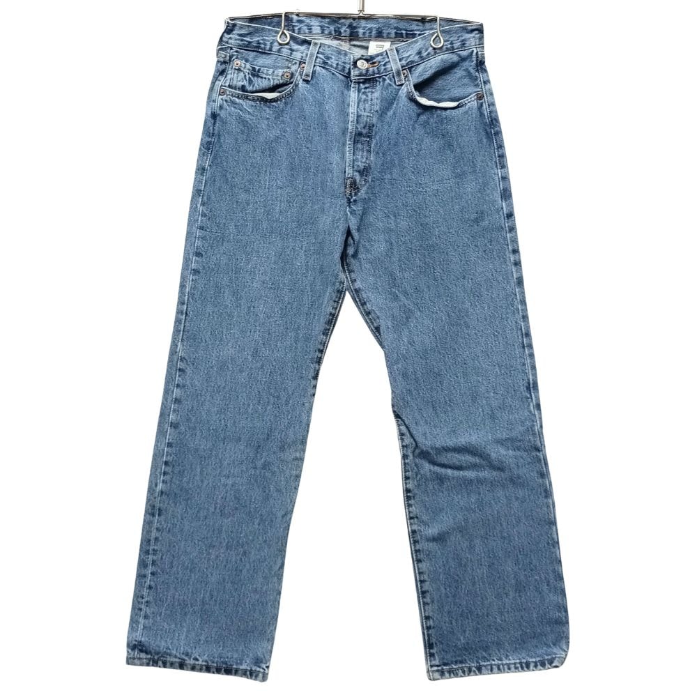 Levi's 501 Button-Fly Straight Jeans "Medium Stonewash"