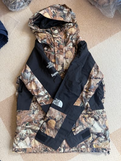Supreme x The North Face Leaves Mountain Light Jacket "Leaves"