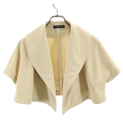 FOXEY NEW YORK フォクシーニューヨーク ショート丈 ジャケット 40 ベージュ