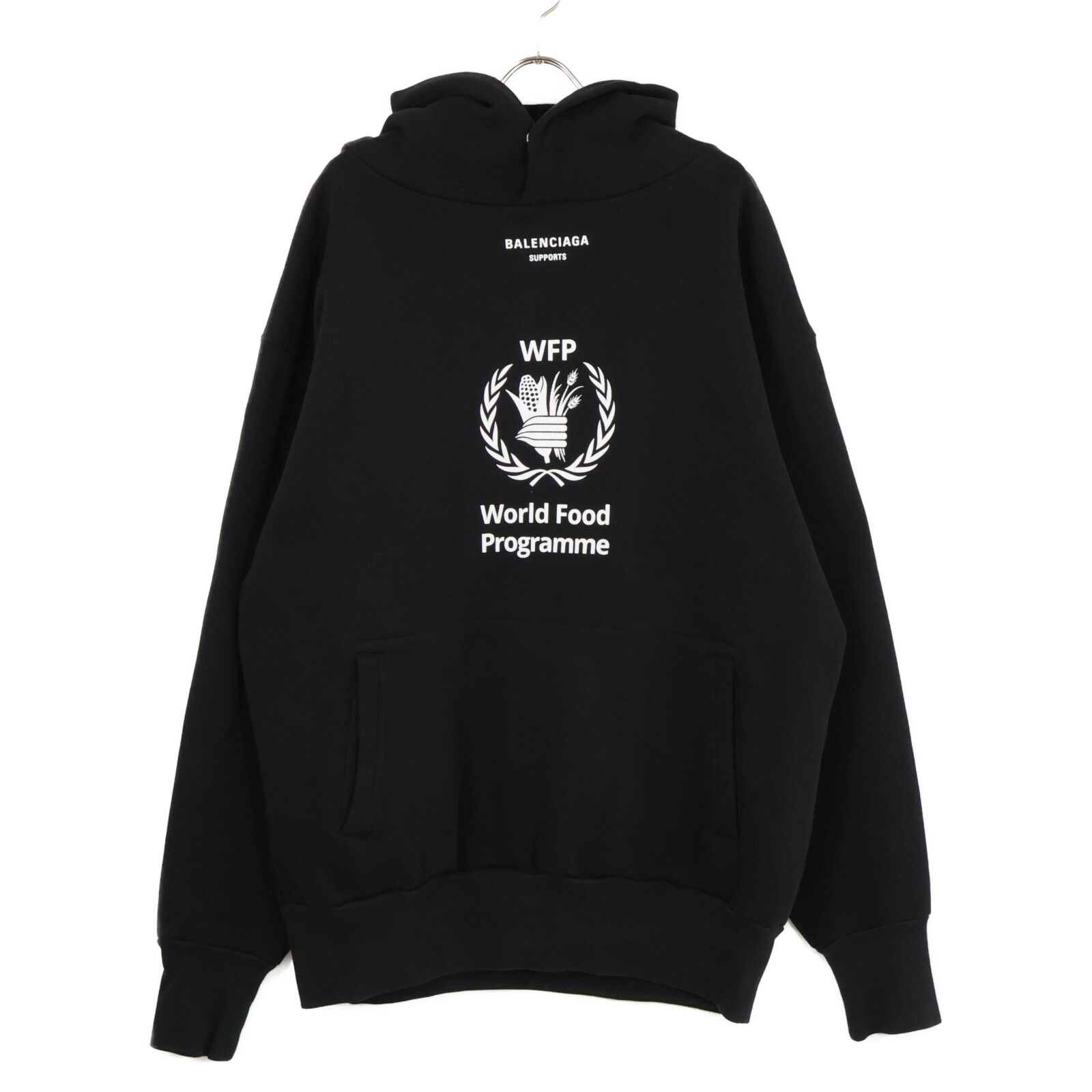 バレンシアガ xWFP【美品/国内正規】541709 プルオーバー パーカー/ M