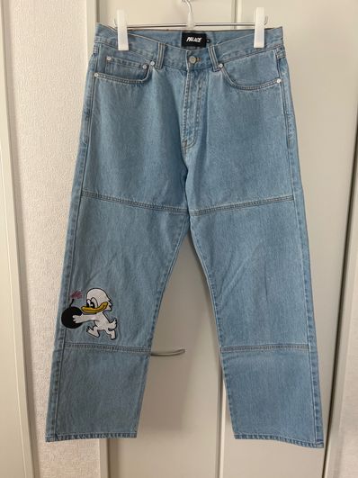 PALACE DUCK BOMB PANEL JEANS "Stone Wash"