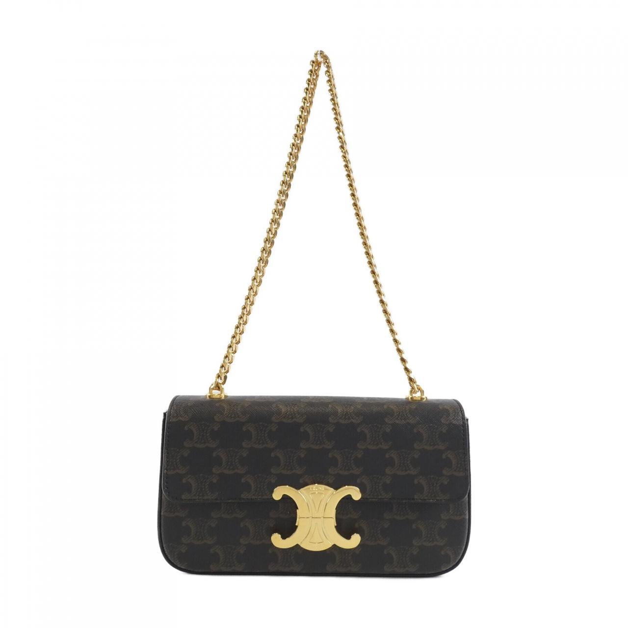 セリーヌ チェーン ショルダー バッグ クロード 197992DQW ショルダーバッグ