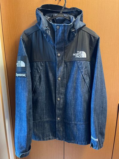Supreme The North Face Denim Dot Shot Jacket "Denim"