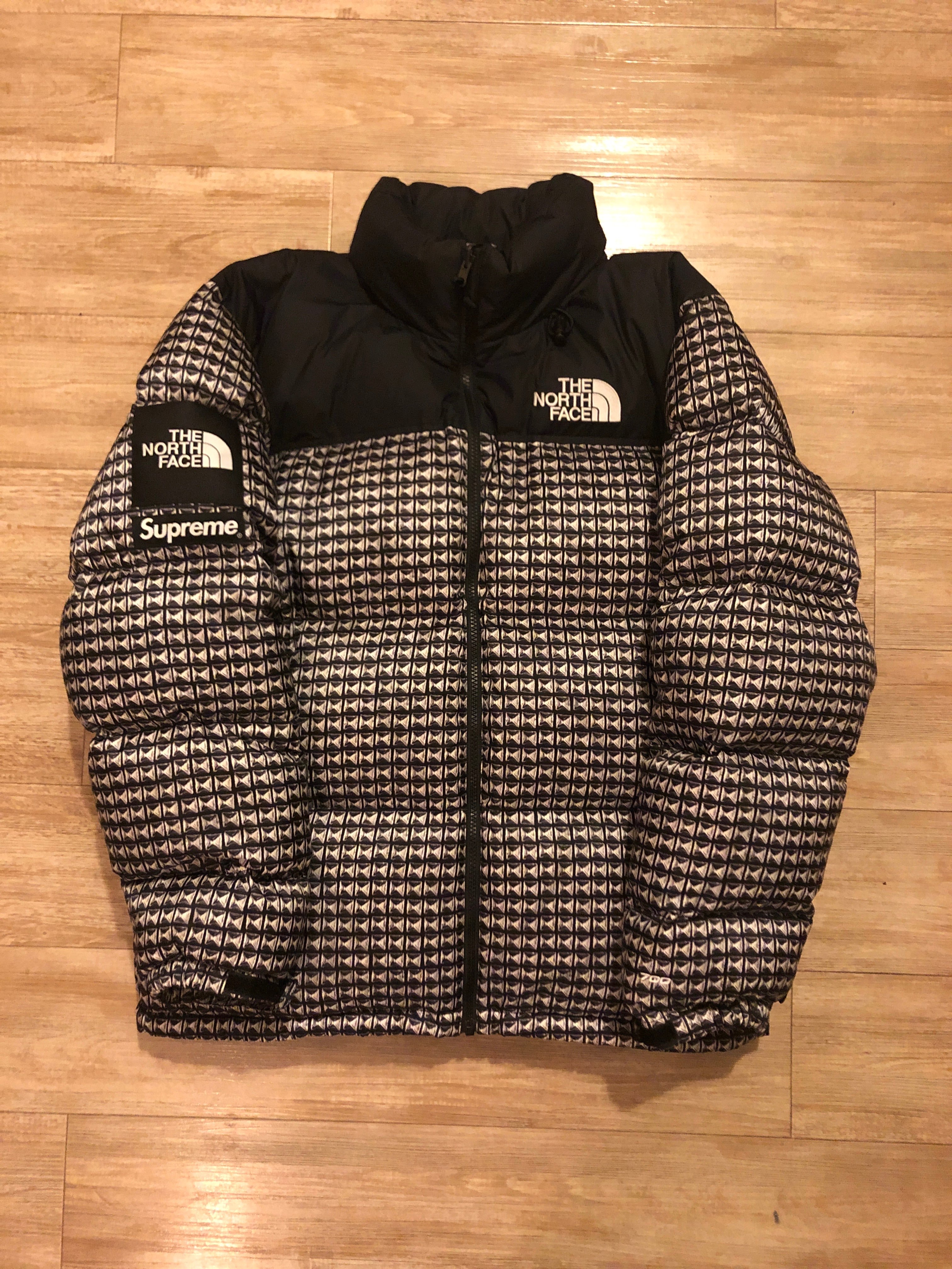 Supreme x The North Face Studded Nuptse Jacket "Black"