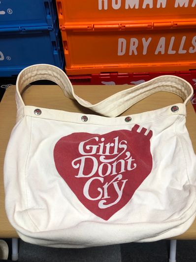HUMAN MADE Girls Don ’t Cry PARERBOY BAG GDC "White" / VERDY