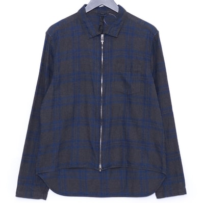 CHROME HEARTS Y NOT HEYWOOD ダガージップ チェック柄 長袖シャツ