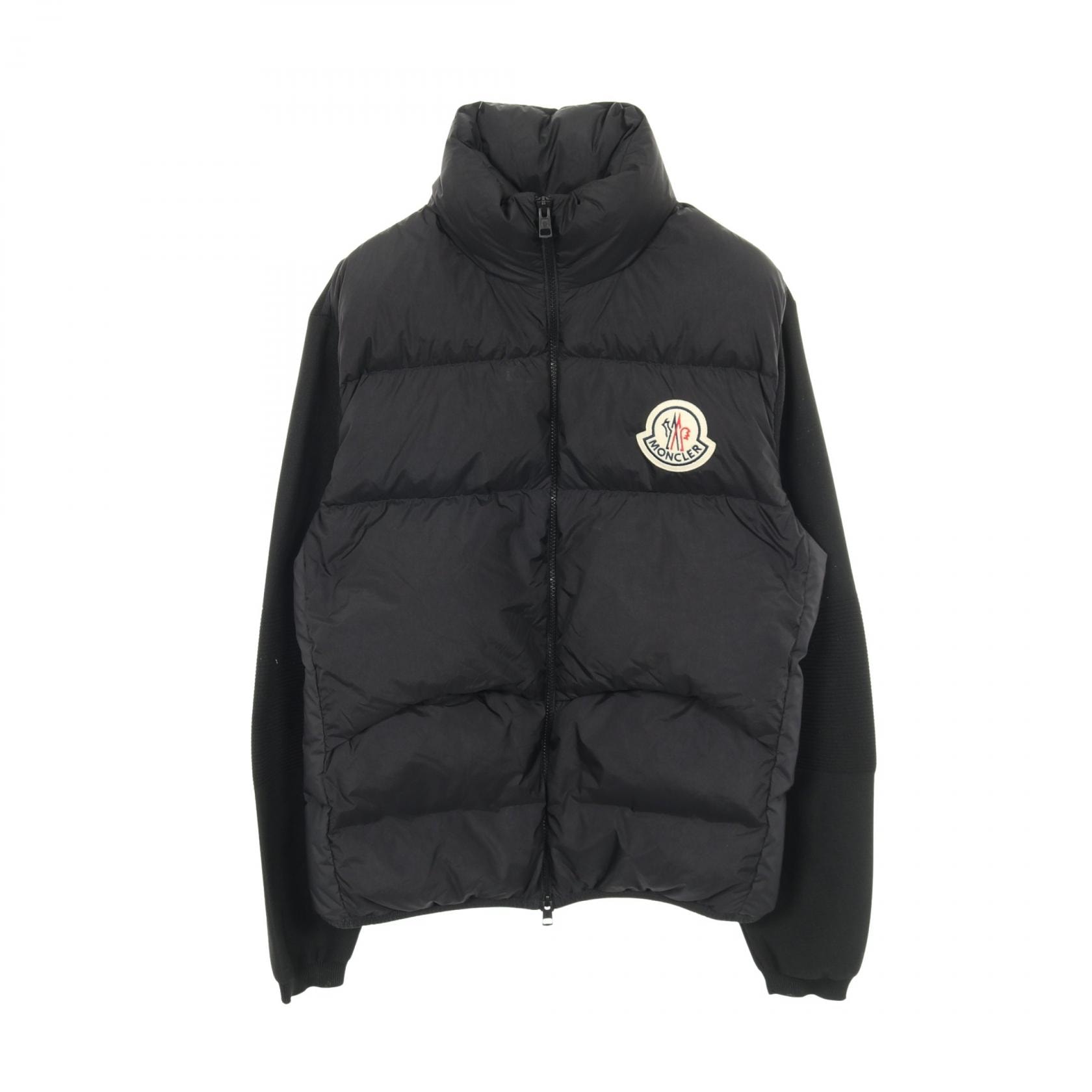 モンクレール MONCLER ダウンジャケット 衣料品 アウター ナイロン ポリエステル メンズ ブラック系 【中古】