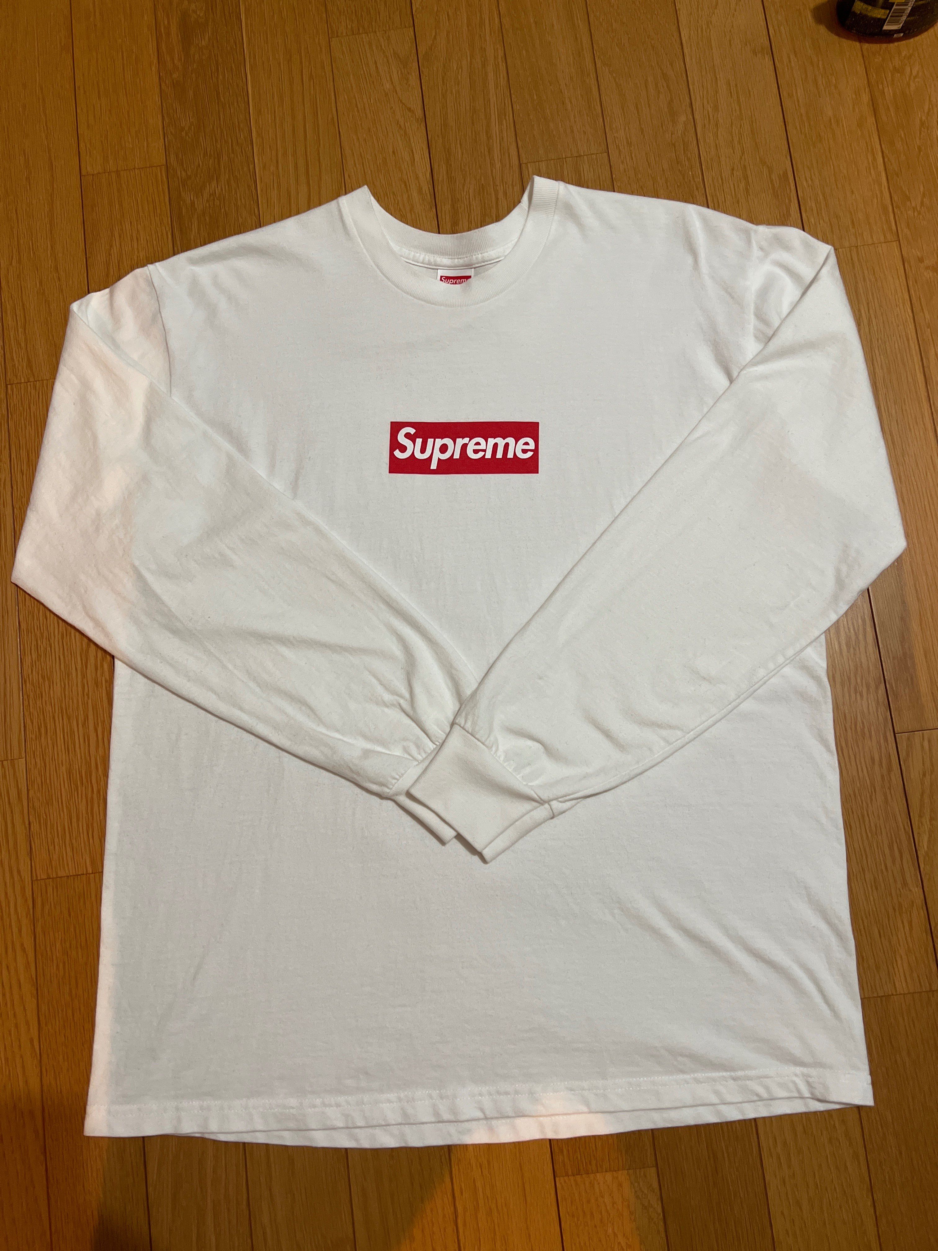 Supreme Box Logo L/S Tee "White"