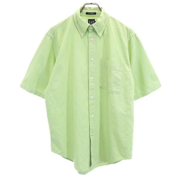 GAP ギャップ 半袖 ボタンダウンシャツ S