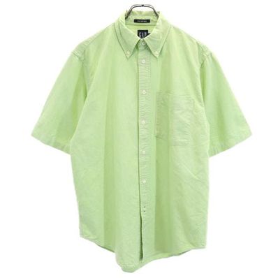 GAP ギャップ 半袖 ボタンダウンシャツ S