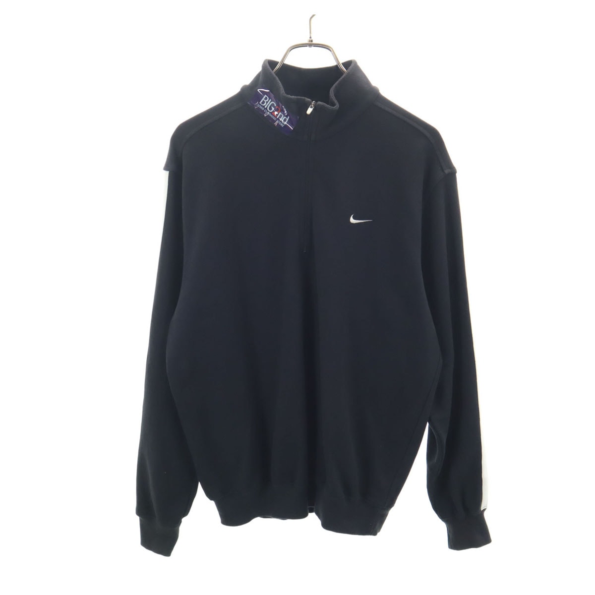 NIKE ナイキ ゴルフ 長袖 ハーフジップ トレーナー S ブラック