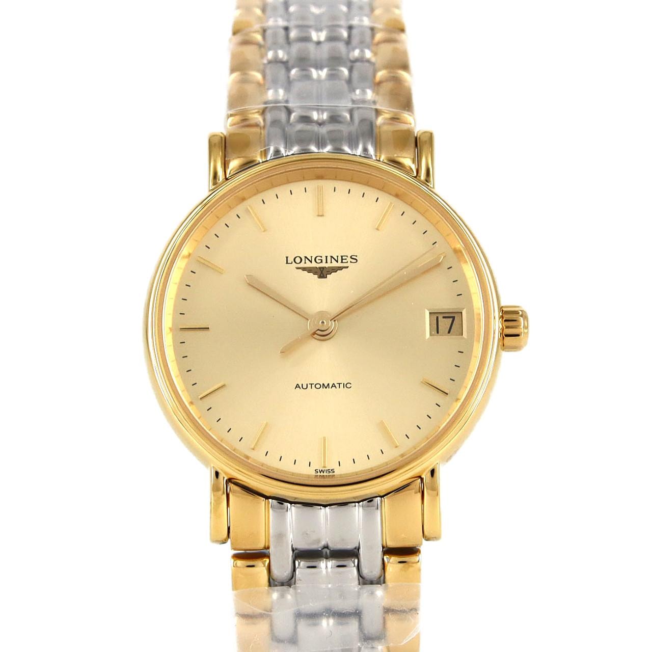 【新品】ロンジン プレザンス コンビ L4.322.2.32.7 GP 自動巻