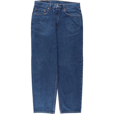 古着 00年代 リーバイス Levi's 550 RELAXED FIT テーパードデニムパンツ メンズw34相当/eaa663174