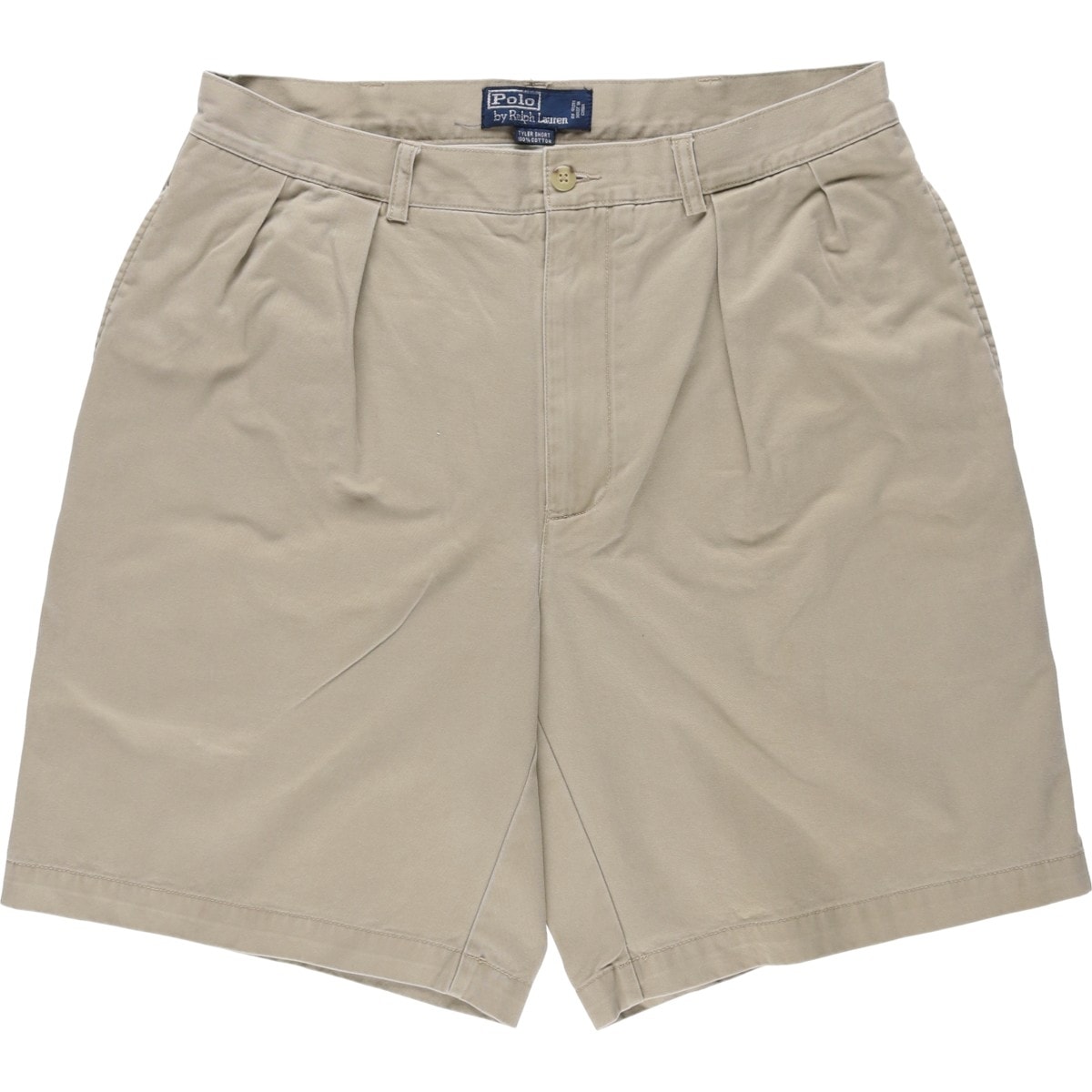 古着 ラルフローレン Ralph Lauren POLO by Ralph Lauren TYLER SHORT ツータック チノショーツ ショートパンツ メンズw34相当/eaa643736