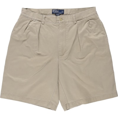 古着 ラルフローレン Ralph Lauren POLO by Ralph Lauren TYLER SHORT ツータック チノショーツ ショートパンツ メンズw34相当/eaa643736