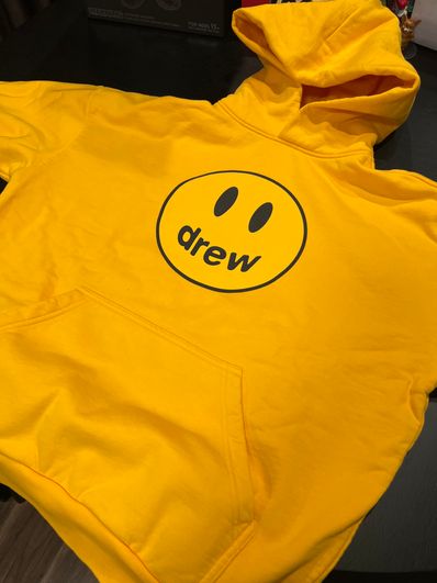 drew house mascot hoodie ”Golden Yellow"