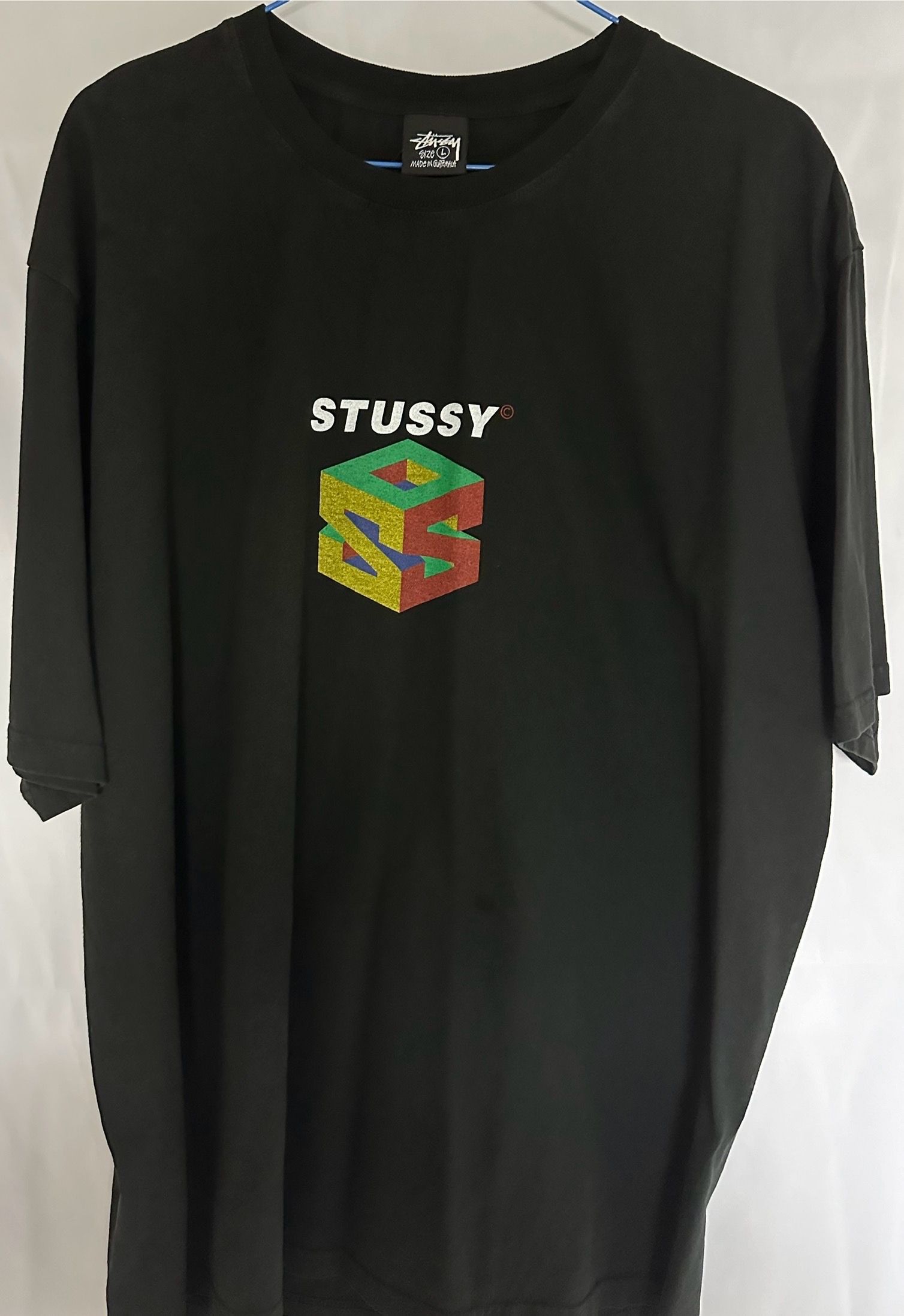 Stussy S64 Pigment Dyed Tee "Black"
