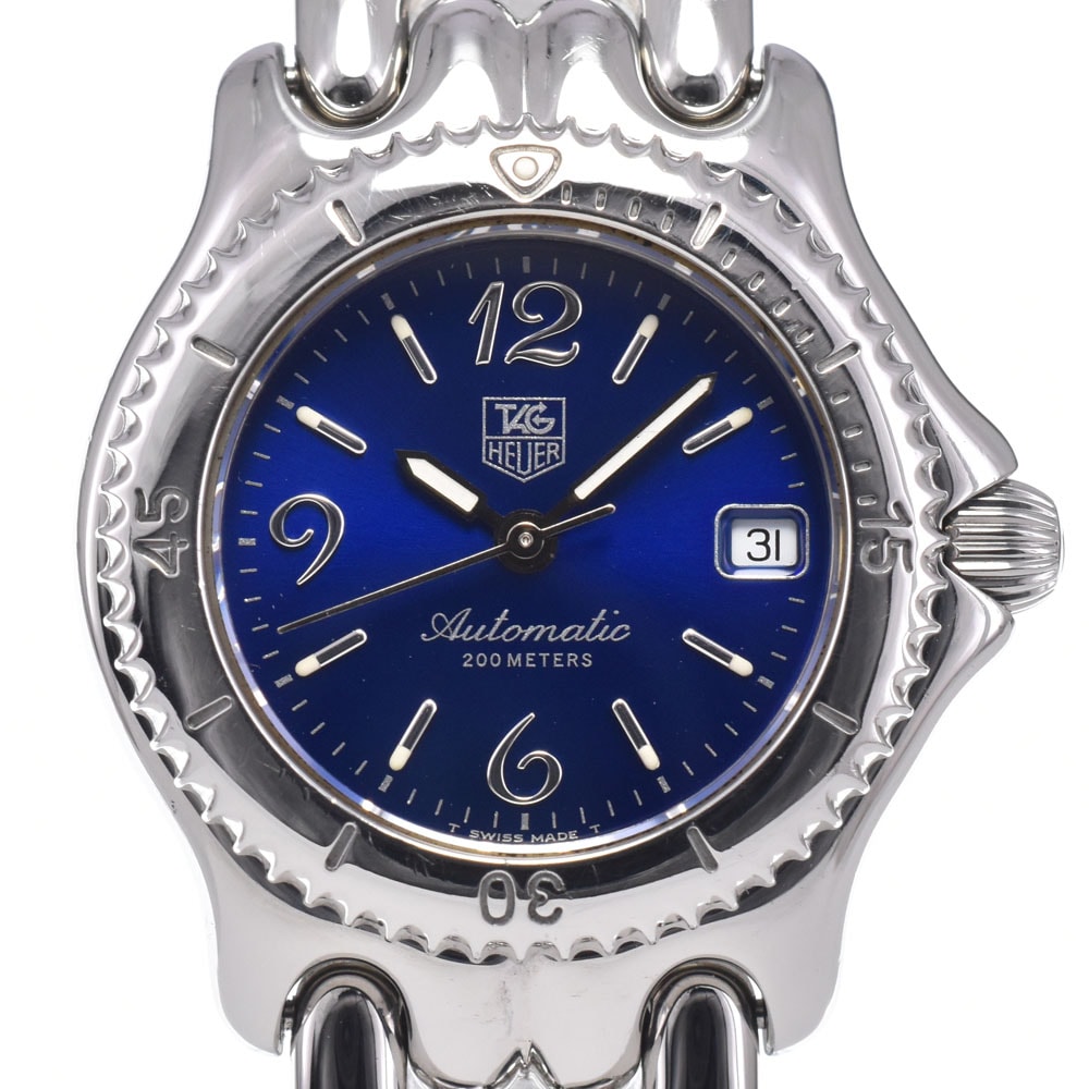 タグホイヤー TAG HEUER WG2311 S/el プロフェッショナル 200M ブルー 自動巻き レディース 良品 内箱付き 腕時計 M#147651