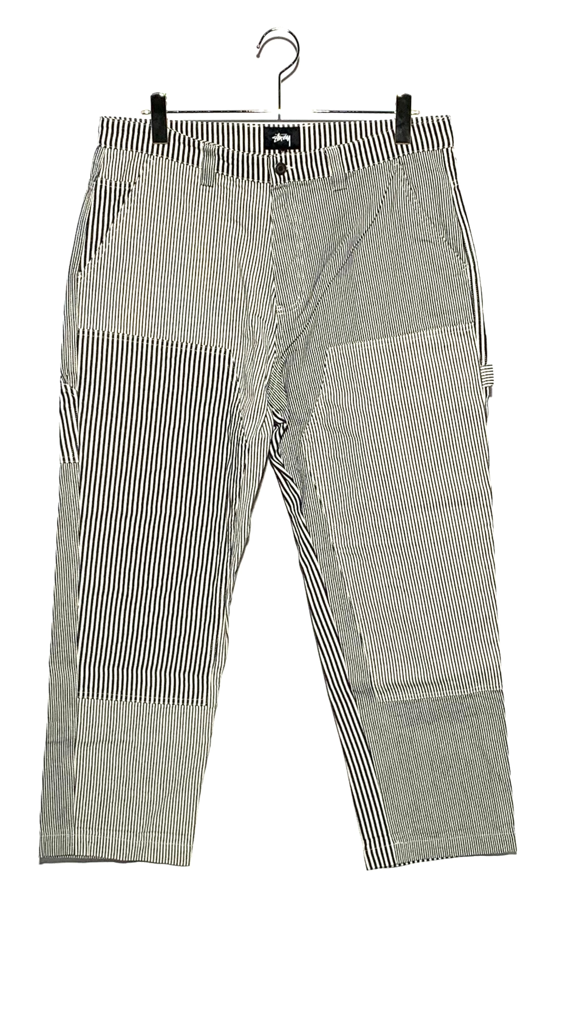 Mixed Stripe Work Pant ヒッコリー