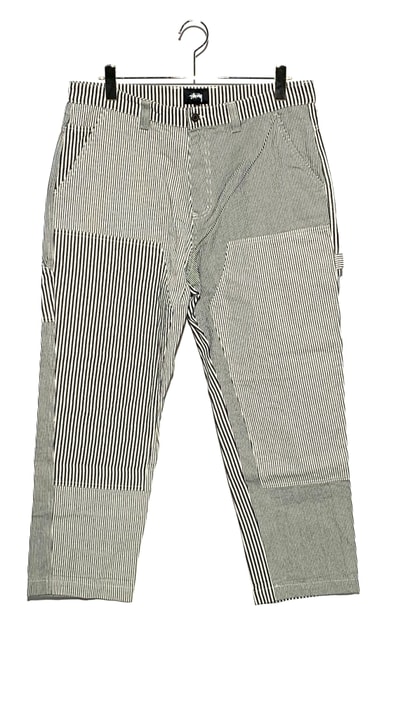 Mixed Stripe Work Pant ヒッコリー