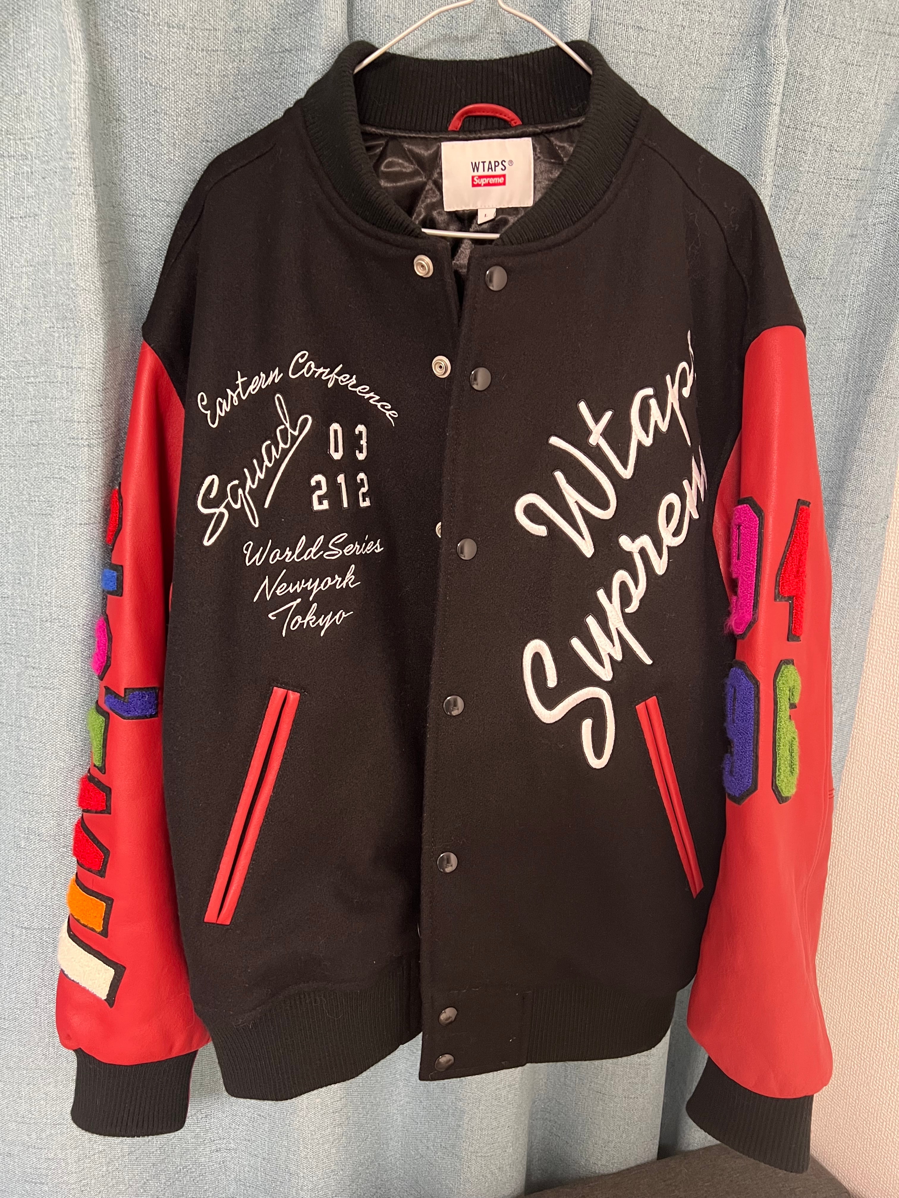 Supreme / WTAPS Varsity Jacket "Black"