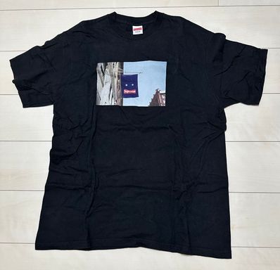 Supreme Banner Tee "Black"