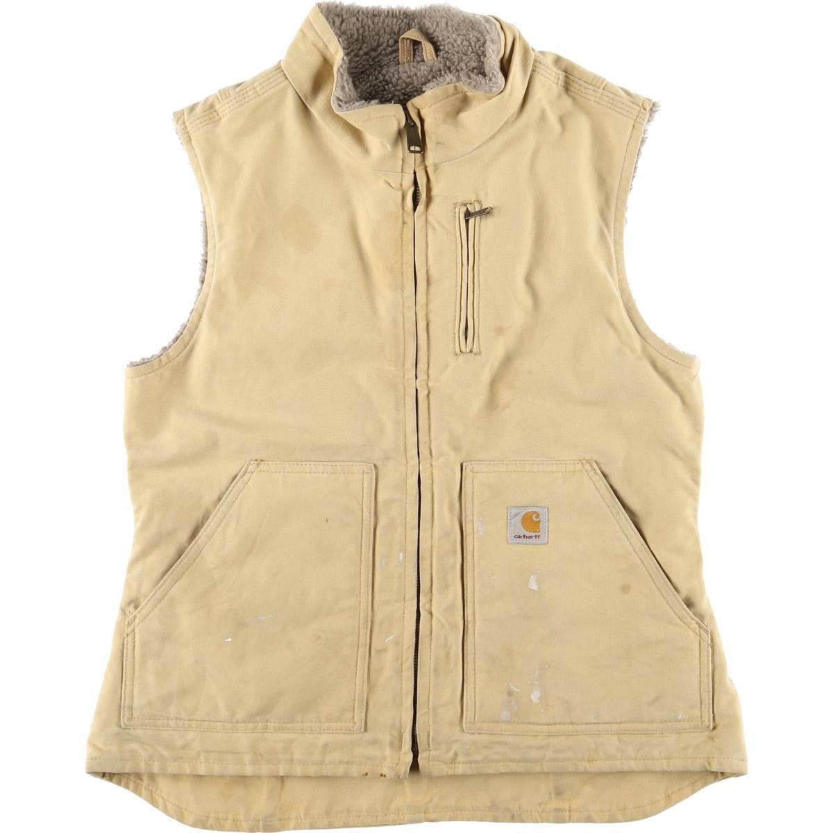 古着 カーハート Carhartt ダックベスト レディースS相当/eaa582813