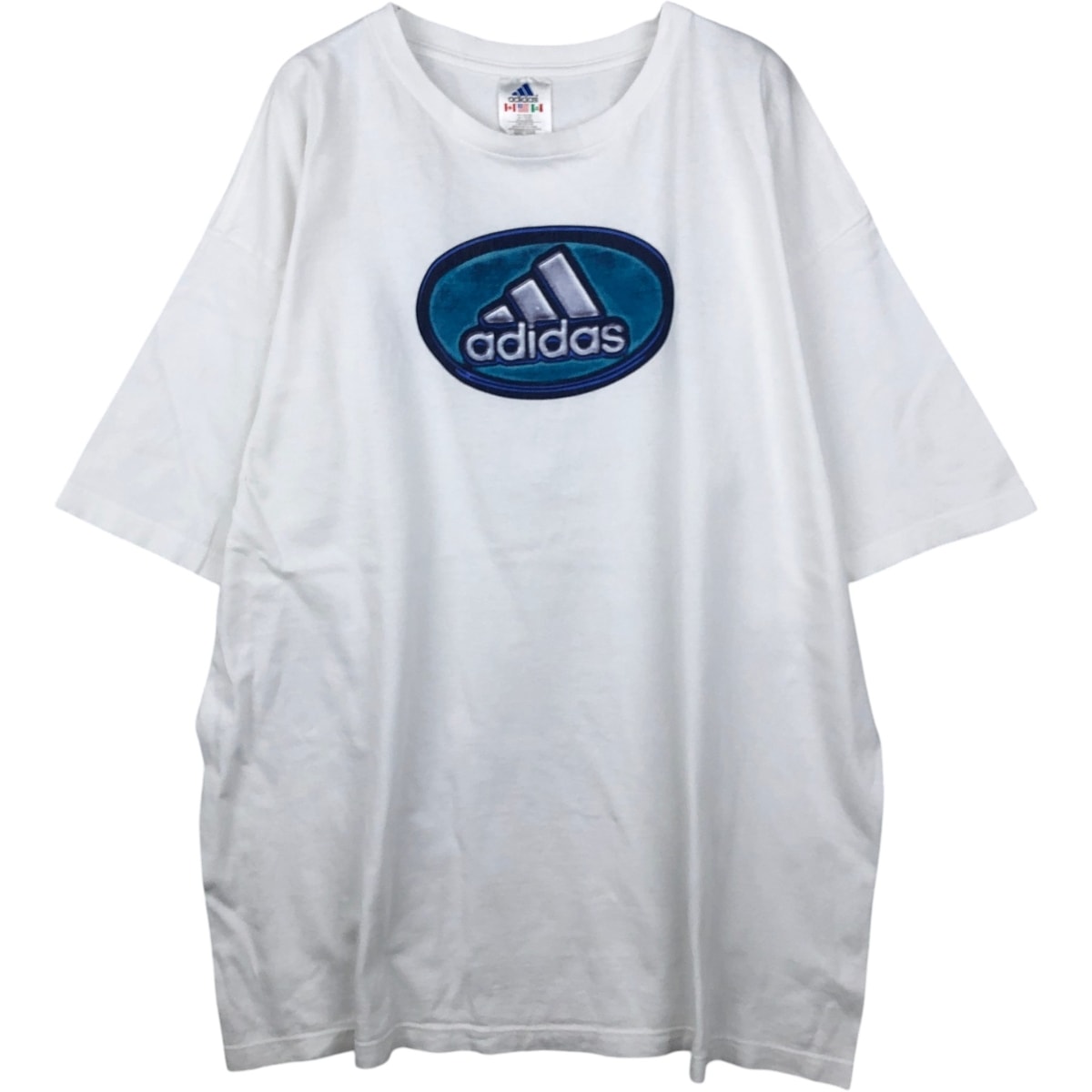 古着 90~00年代 アディダス adidas ロゴプリントTシャツ メンズXL相当/eaa638942