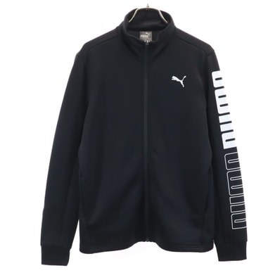 美品 PUMA プーマ トラックジャケット M ブラック ジャージ