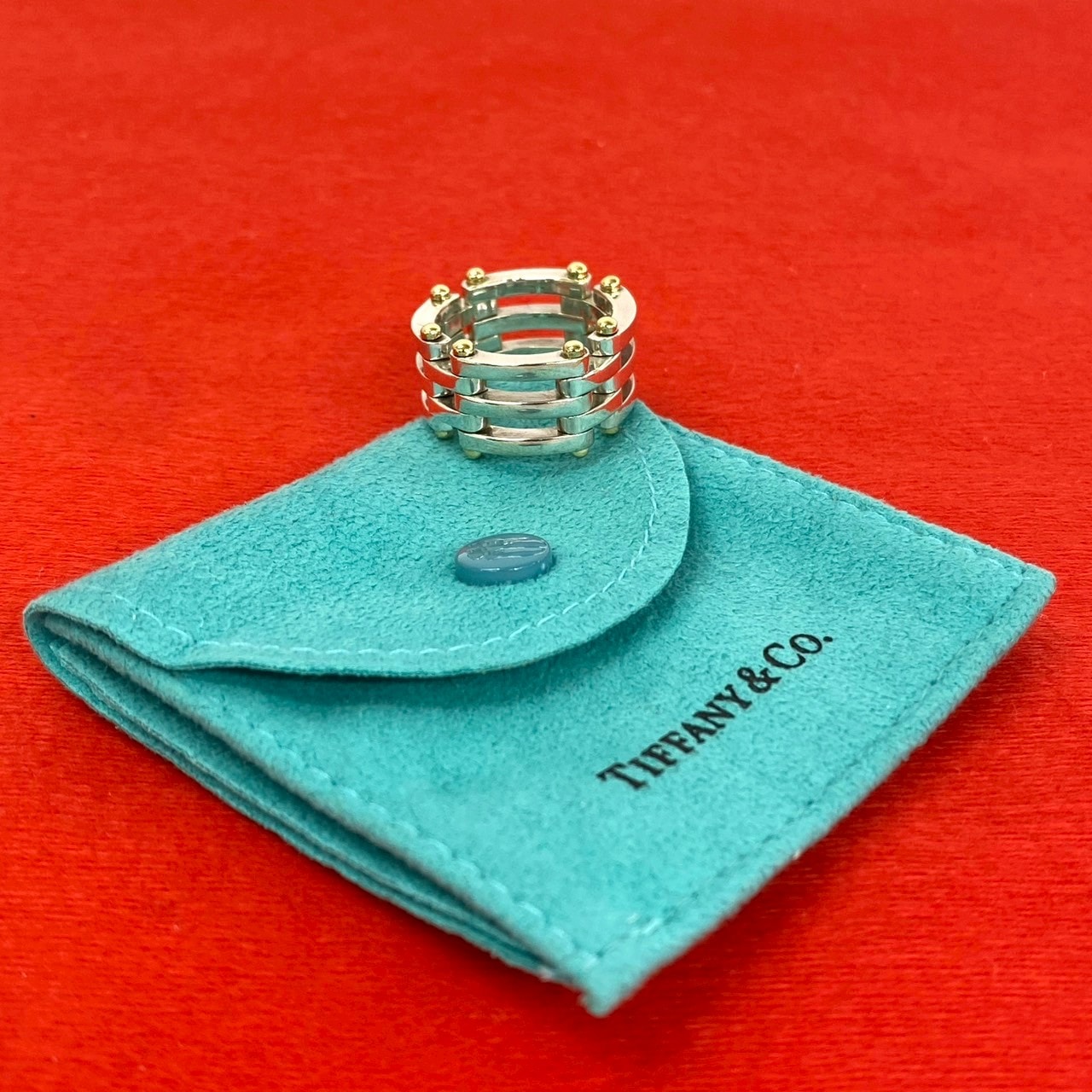 B (目立った傷や汚れなし)】TIFFANY&Co. ティファニー ゲートリング