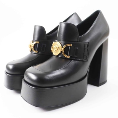 極美品 ヴェルサーチ
パンプス ブラック レディース 37.5