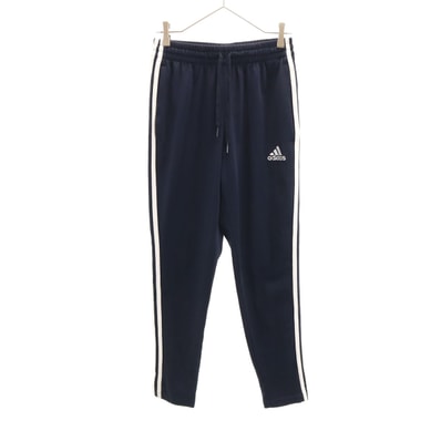 adidas アディダス トレーニング パンツ L ネイビー 3ライン