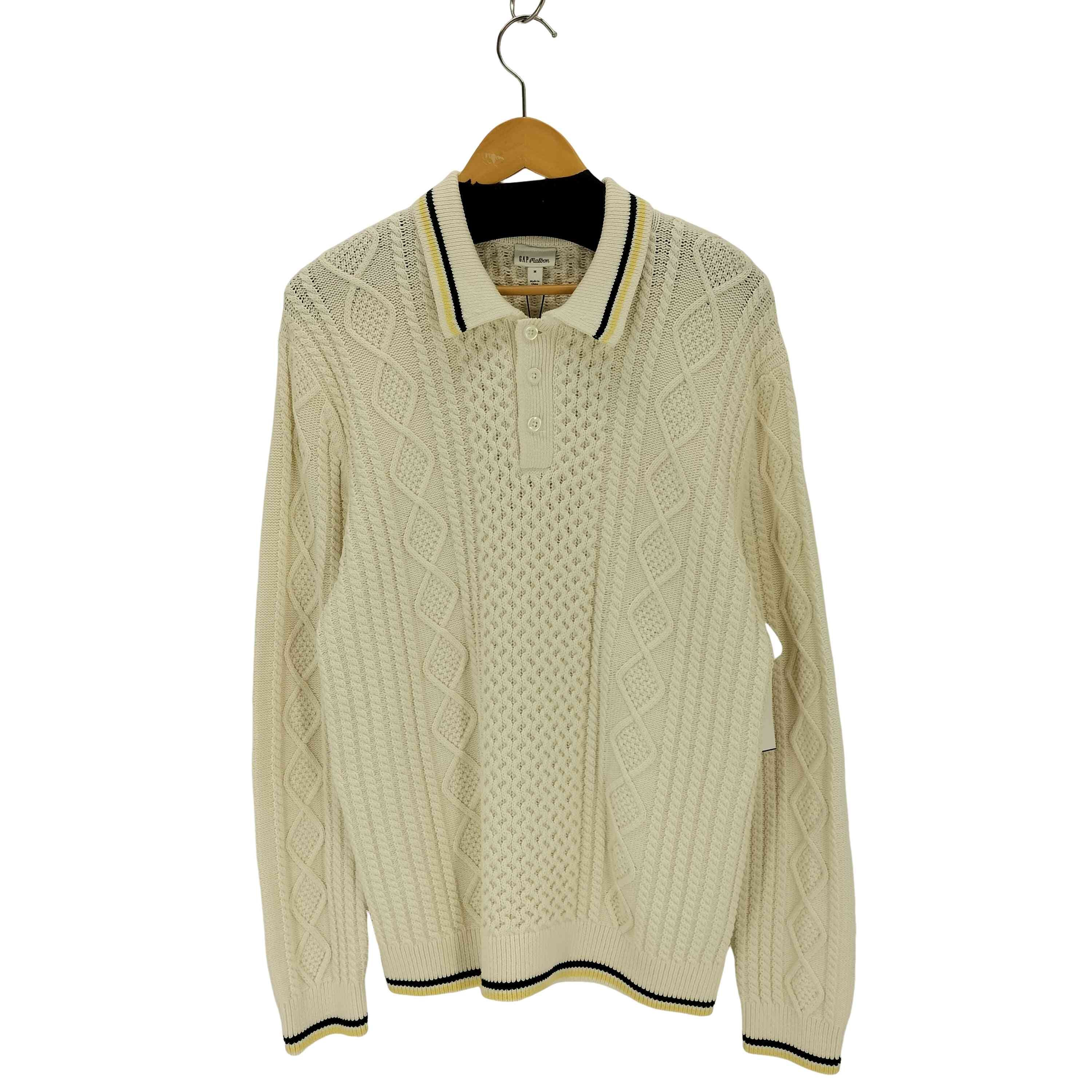 ケーブルニットポロ【1141576856277】