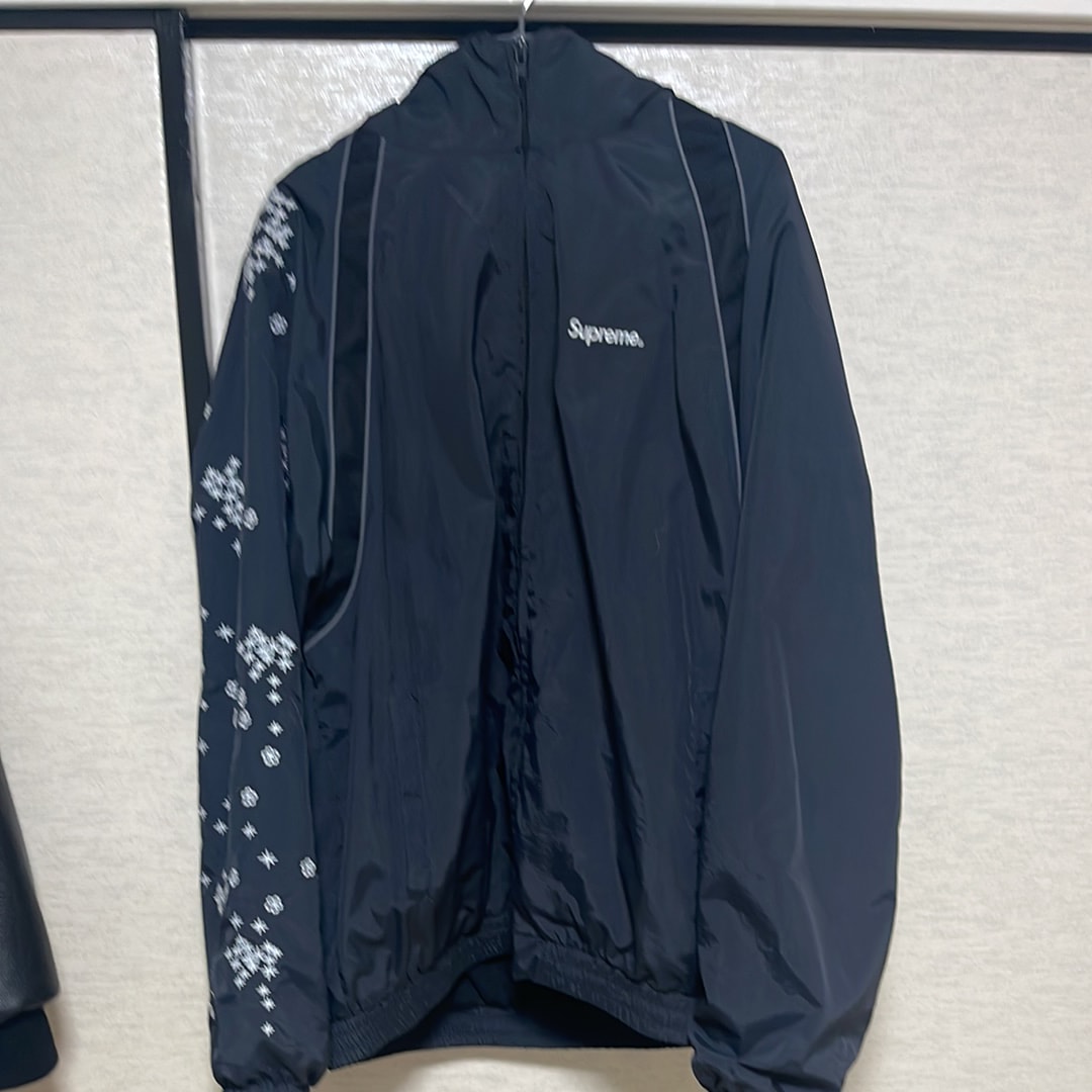 Supreme AOI Glow-in-the-Dark Track Jacket "Black"