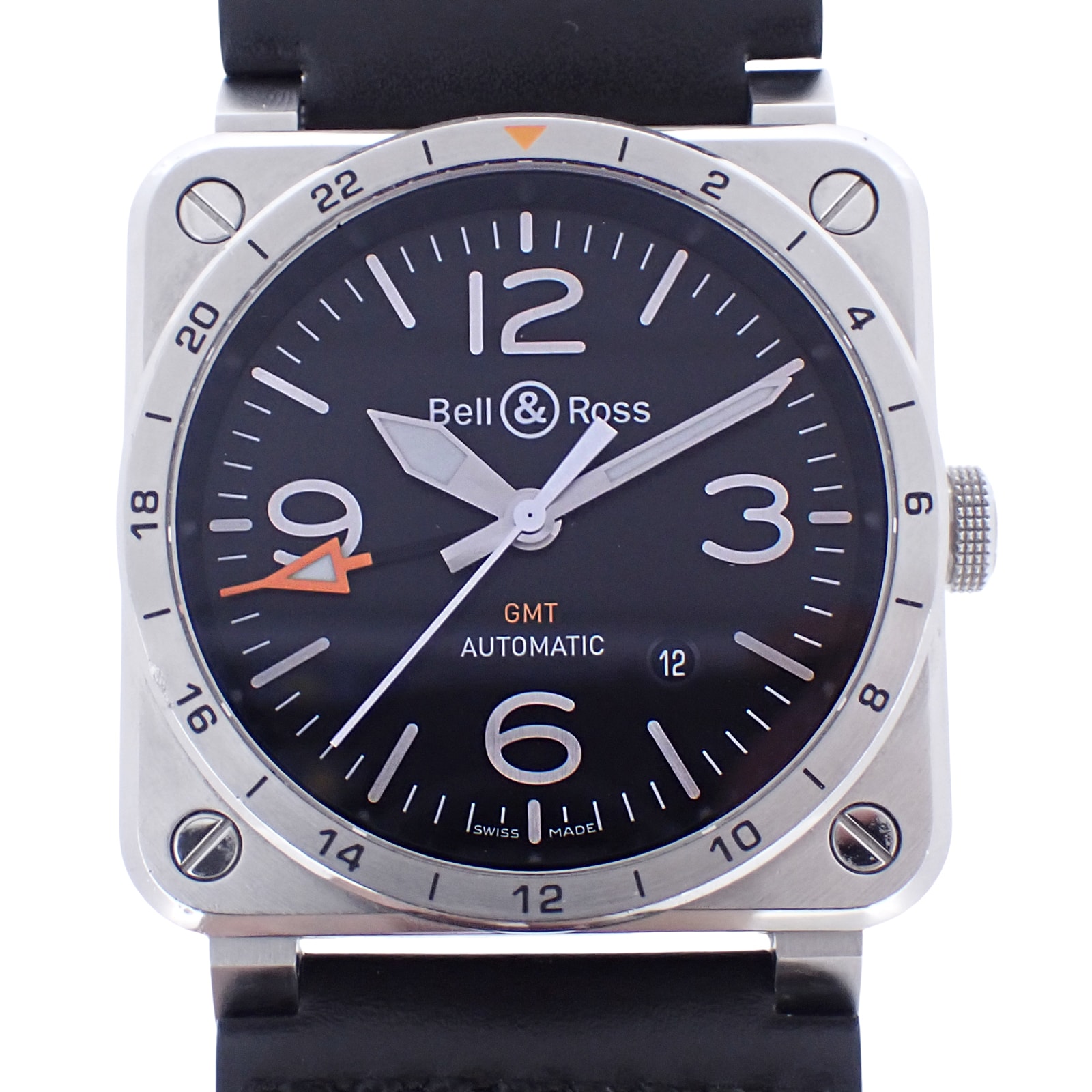 Bell&Ross ベル&ロス  BR 03-93 GMT  BR03-93-S  メンズ 腕時計