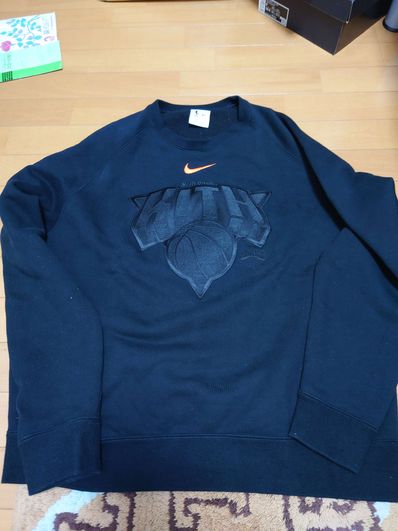 Kith x Nike x New York Knicks Fleece Crewneck "Black"