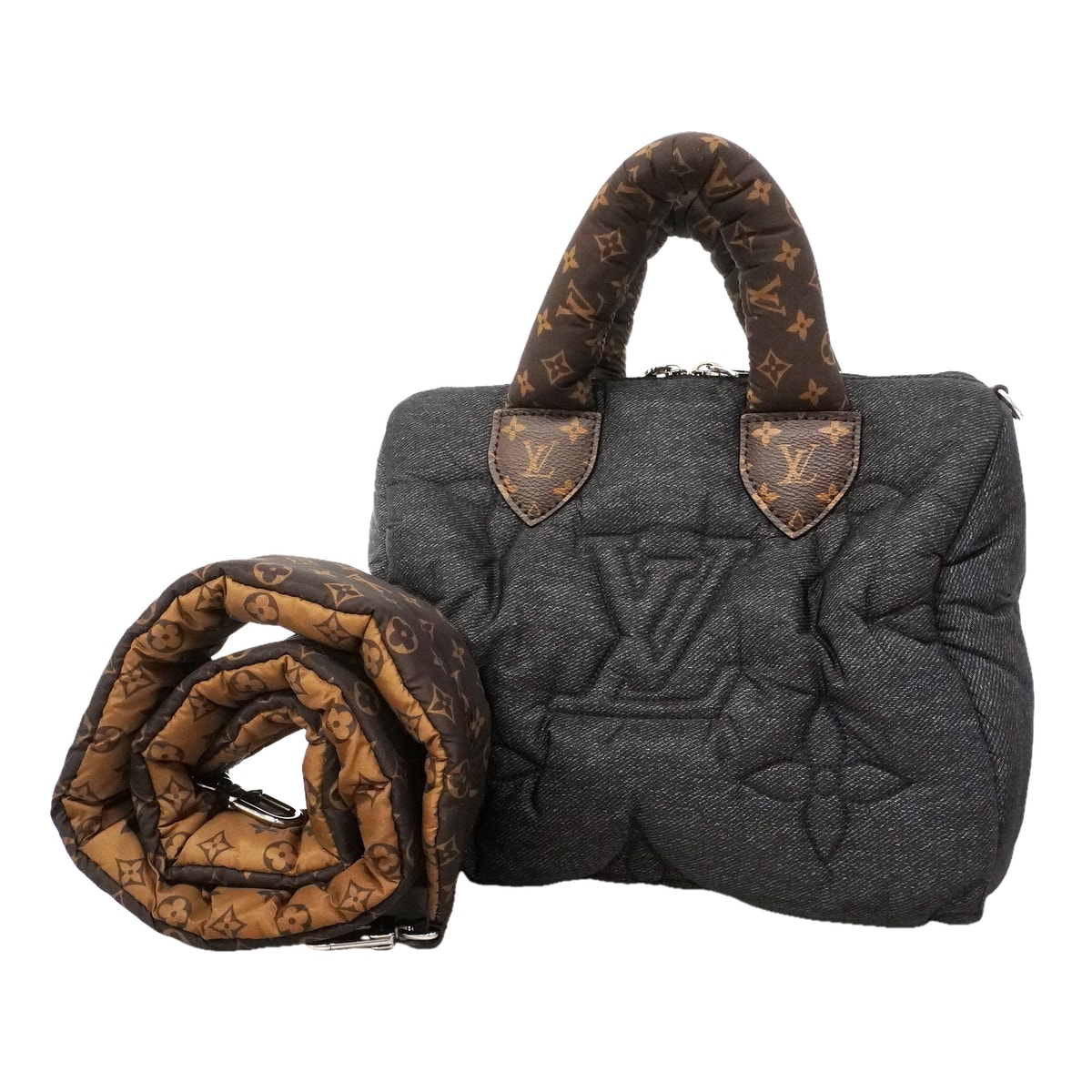 Louis Vuitton Speedy Bandouliere 25 "Black Jeans"