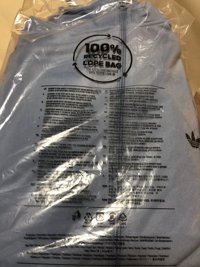 adidas Track Jacket Gender Neutral "Ambient Sky"