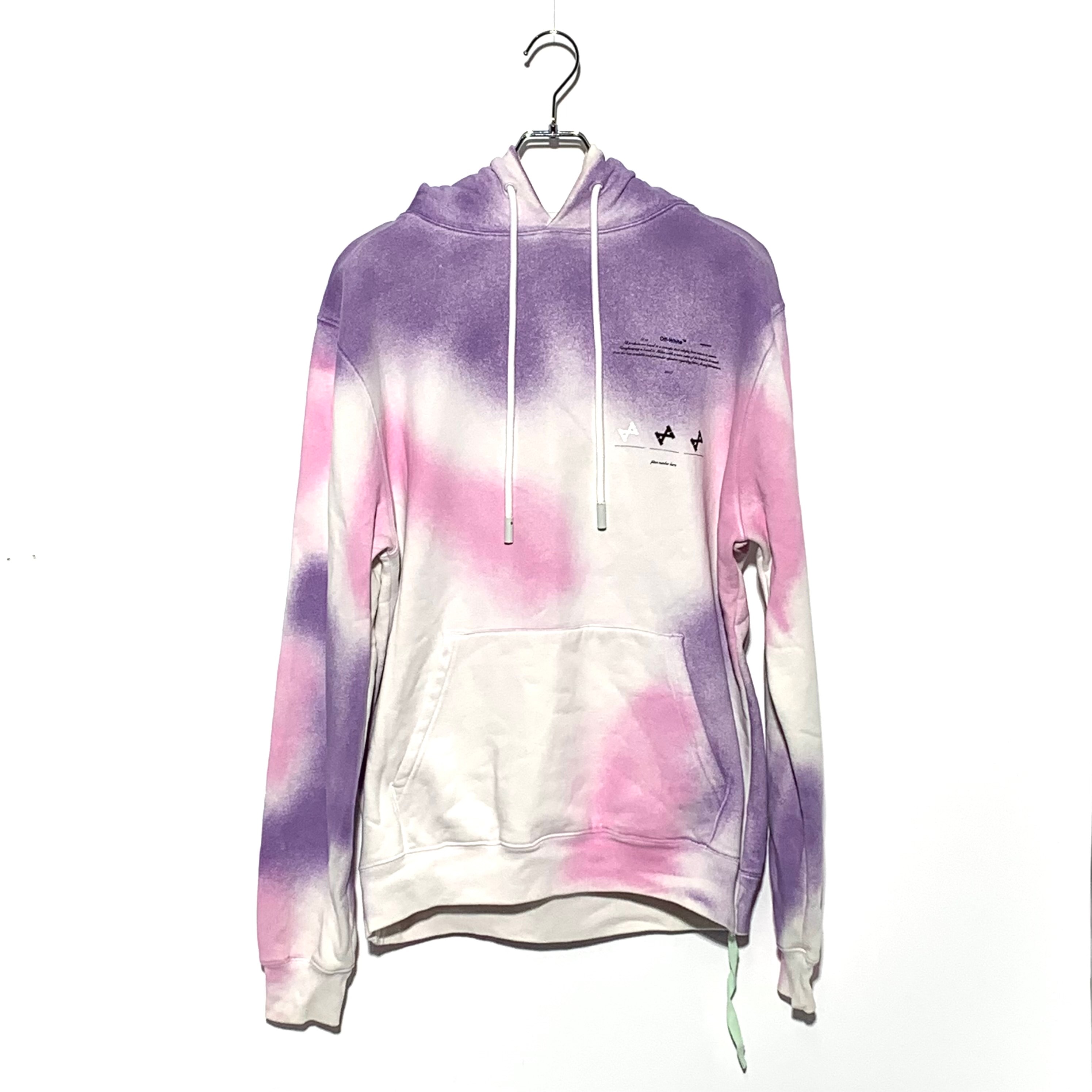 OFF-WHITE place number here HOODIE Purple/Pink