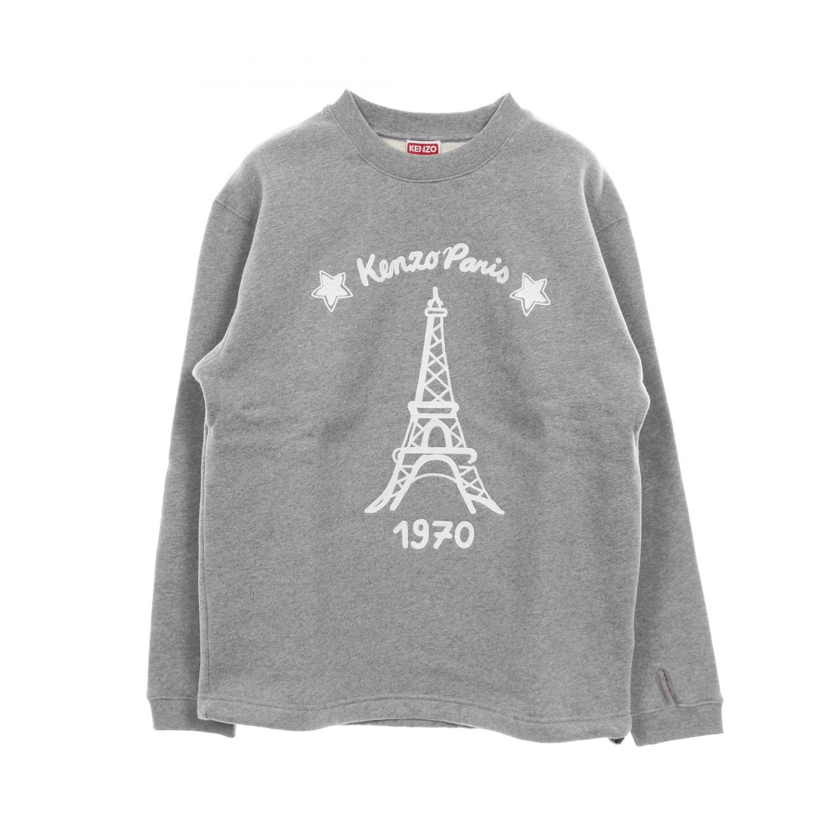 ケンゾー KENZO トレーナー スウェット 衣料品 トップス コットン メンズ グレー系 PFC62SW0304MB.94 【中古】