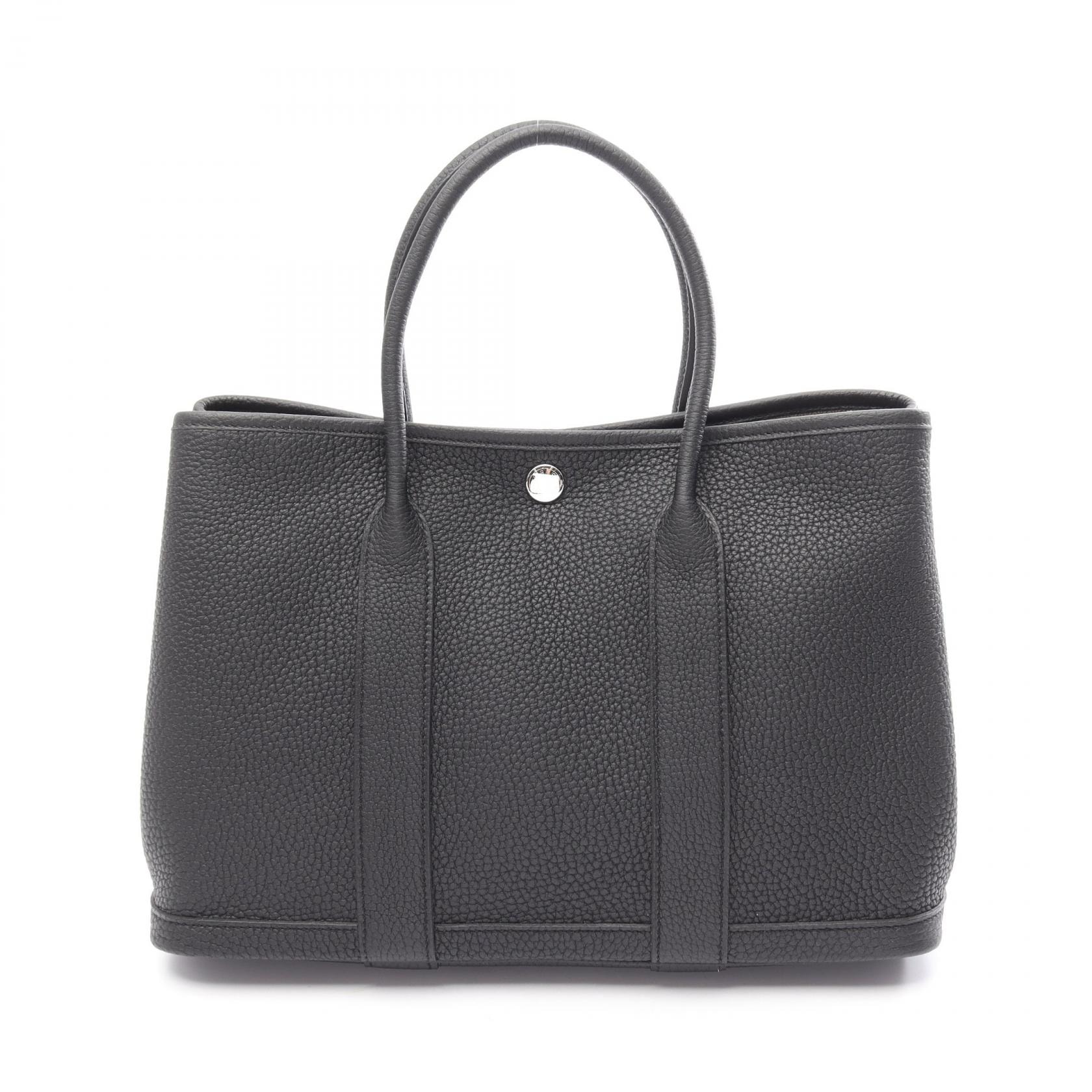 エルメス HERMES ガーデンパーティTPM トートバッグ バッグ ネゴンダ ネゴンダ レディース ブラック系 【中古】