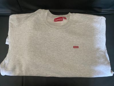 Supreme Small Box Crewneck "Ash Grey" (21FW)