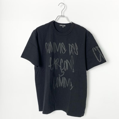 COMME des GARCONS Glitter S/S T-Shirt "Black"