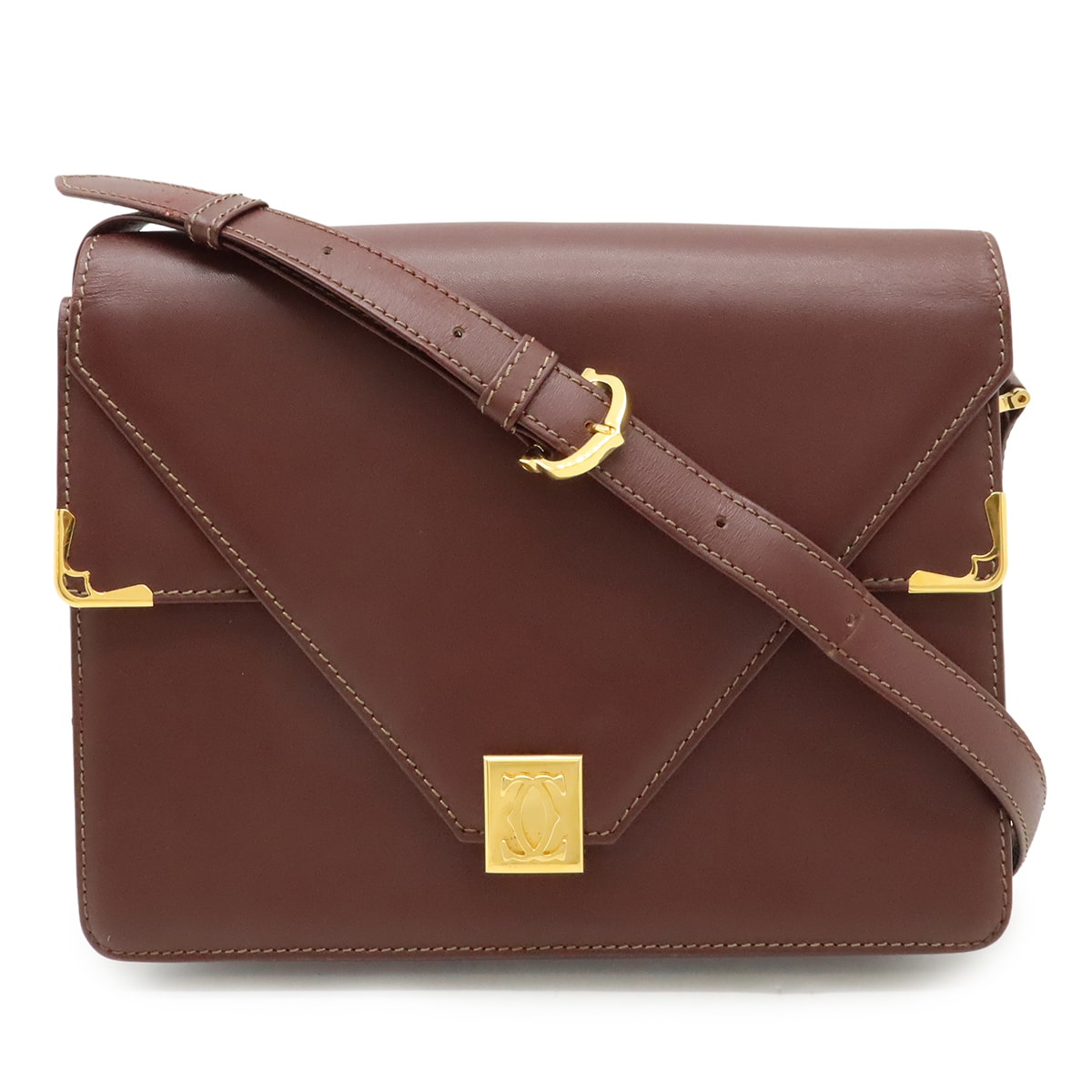 カルティエ マストラインショルダーバッグ レディース