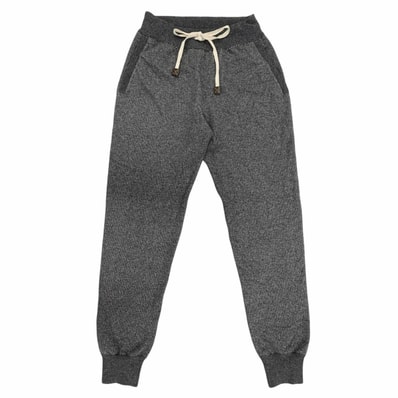 未使用品 ルイヴィトン パンツ グレー レディース S レザーモノグラム付