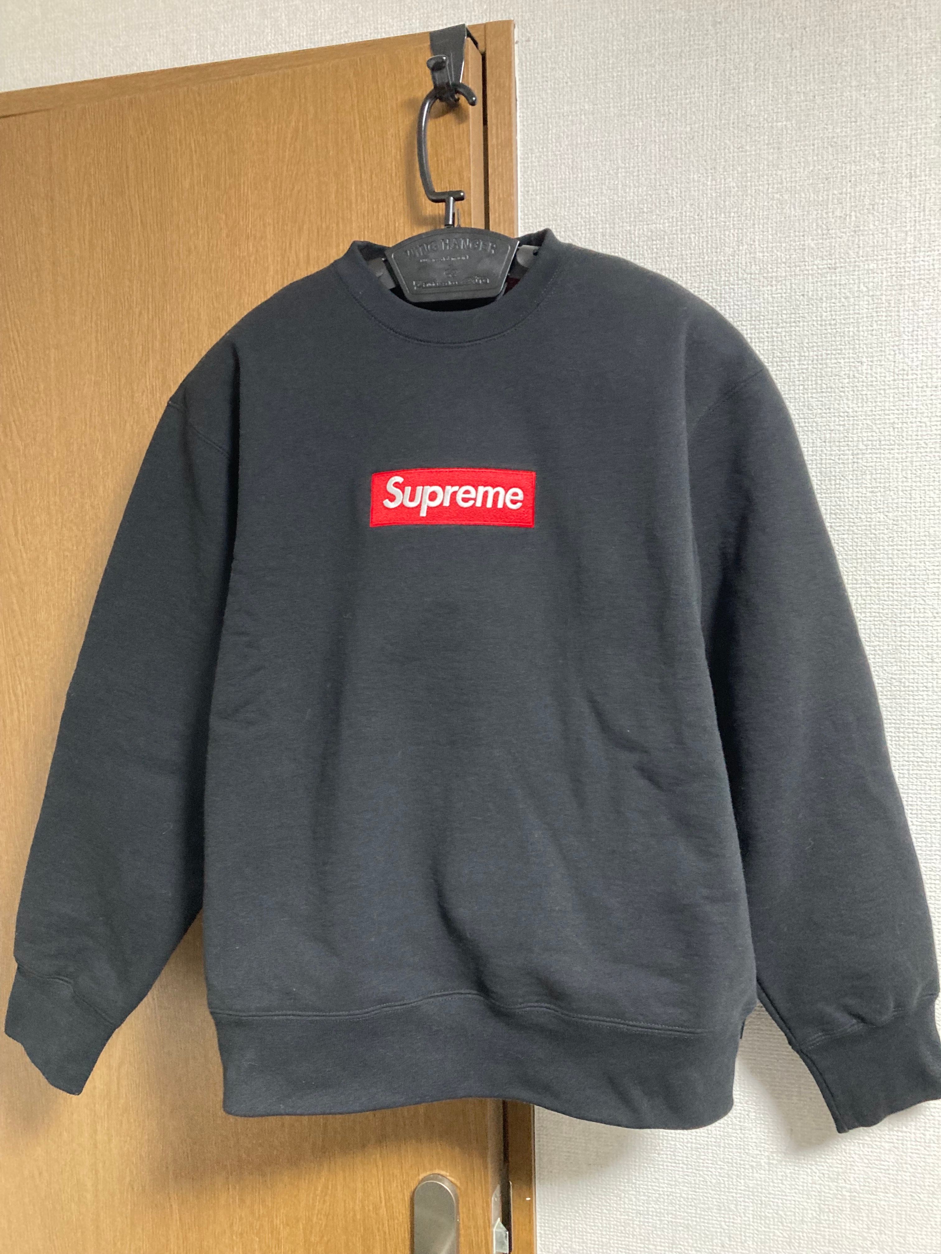 Supreme Box Logo Crewneck "Black" (22FW)