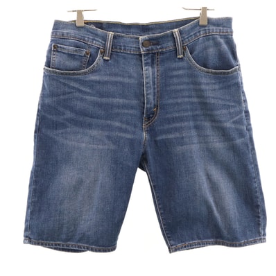 Levi's リーバイス 505 デニムショートパンツ W33 ウォッシュブルー