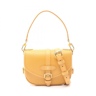ルイ・ヴィトン LOUIS VUITTON ソミュールBB 2WAY ハンドバッグ バッグ レザー エピ サフラン レディース イエロー系 M23471 【中古】