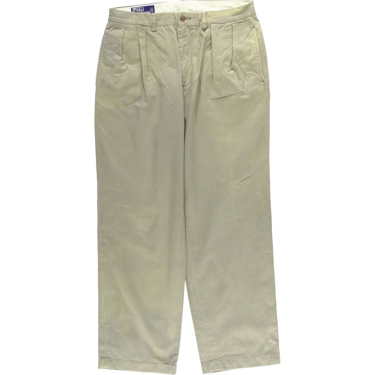 古着 ラルフローレン Ralph Lauren POLO by Ralph Lauren ANDREW PANT ツータック チノパンツ メンズw33相当/eaa578957