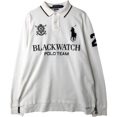 古着 ラルフローレン Ralph Lauren POLO RALPH LAUREN CUSTOM FIT ビックポニー 長袖 ポロシャツ メンズXL相当/eaa648973